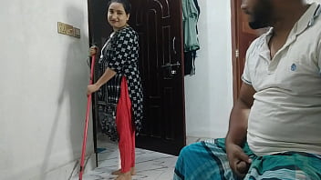 Indian maid surprises her employer with a naughty surprise